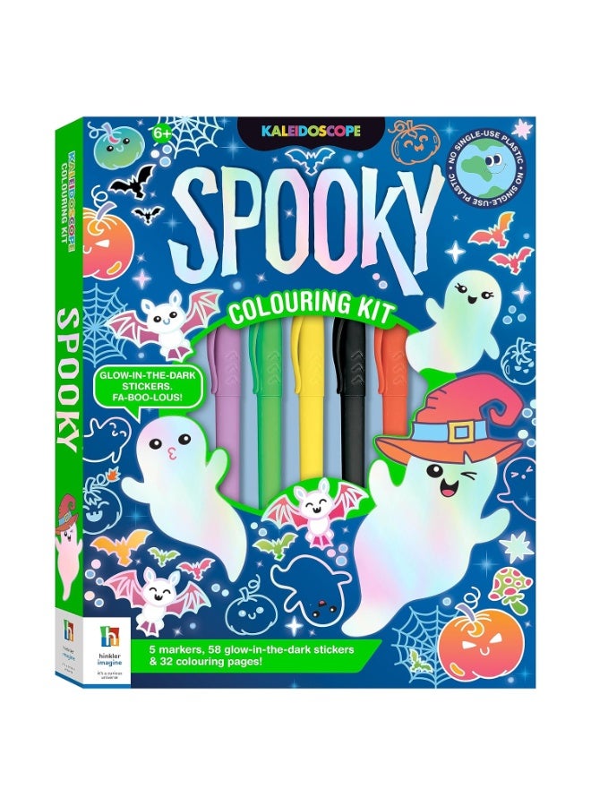 Hinkler Kaleidoscope Spooky Colouring Kit HBM00037 - Image 1